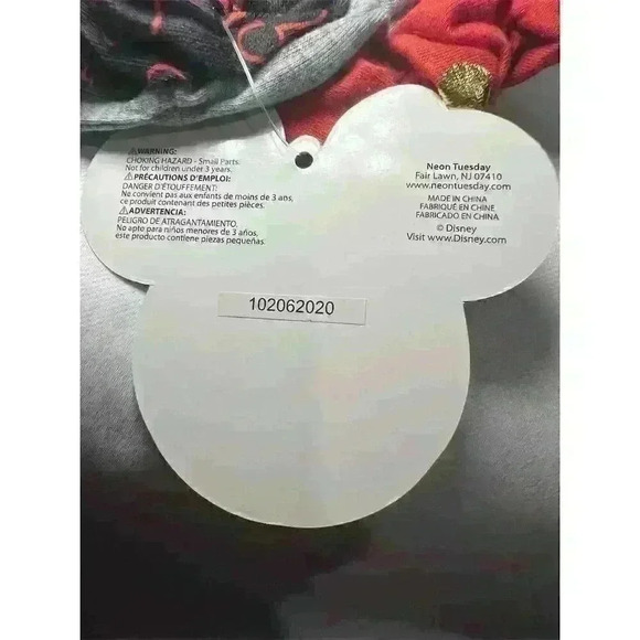 Disney Minnie Mouse 3-Pack Hair Scrunchies Set Multicolor Unisex - Picture 4 of 5